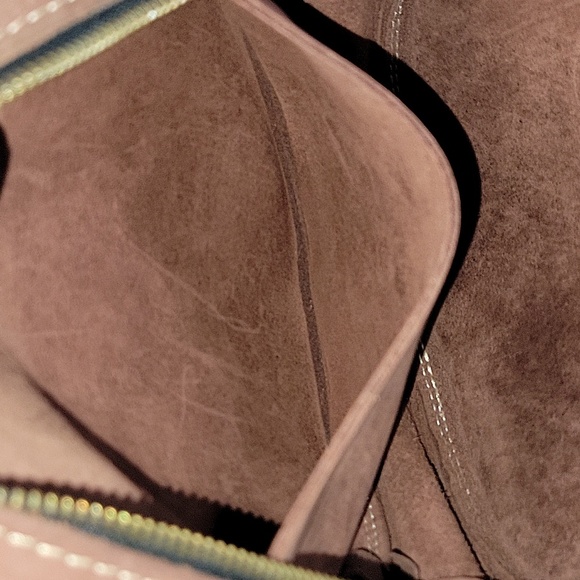 Portland Leather Round Brown Leather Crossbody Shoulder Bag - Picture 12 of 12